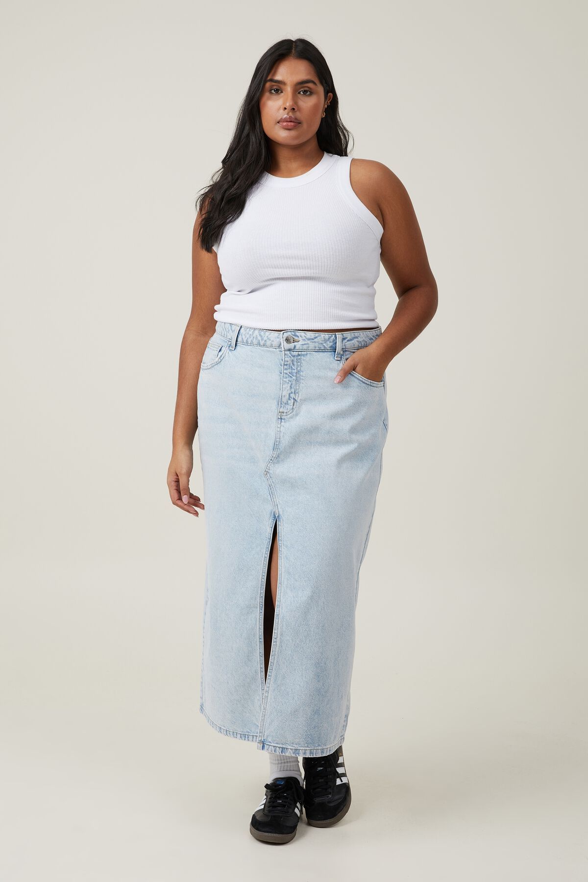 Bailey Denim Maxi Skirt | Cotton On (ANZ)