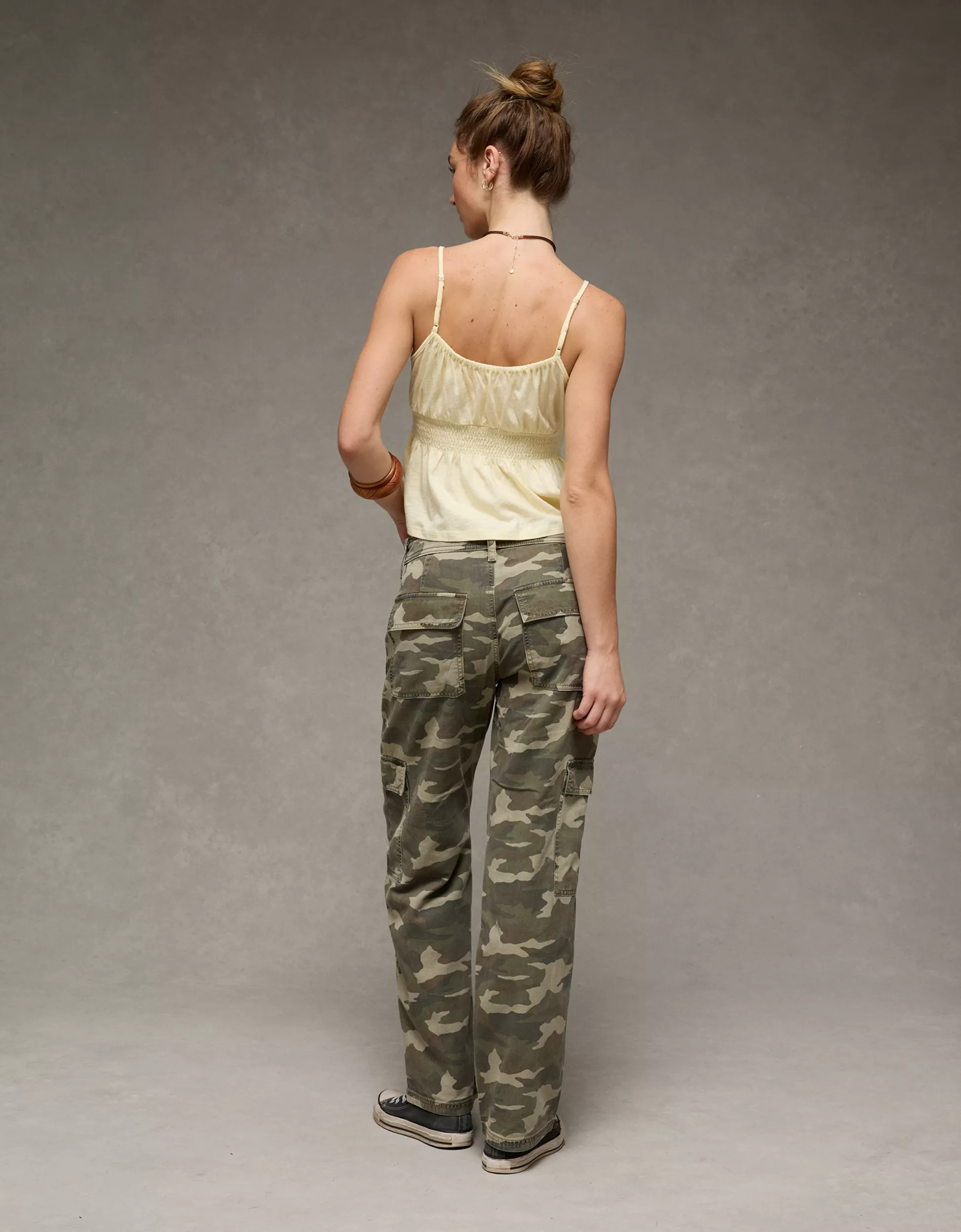 AE Low-Rise Baggy Straight Cargo Pant | American Eagle Outfitters (US & CA)