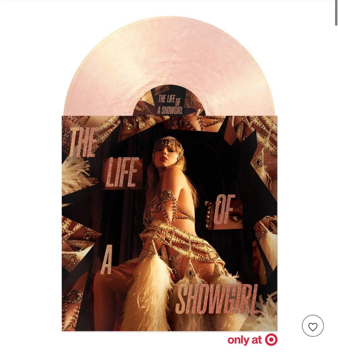 FINALLY a pink vinyl for the new life of a showgirl album! Add to cart immediately. Target fines. Target exclusive release. Taylor Swift. 