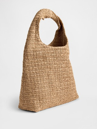 Slouchy Straw Tote Bag | Gap (CA)