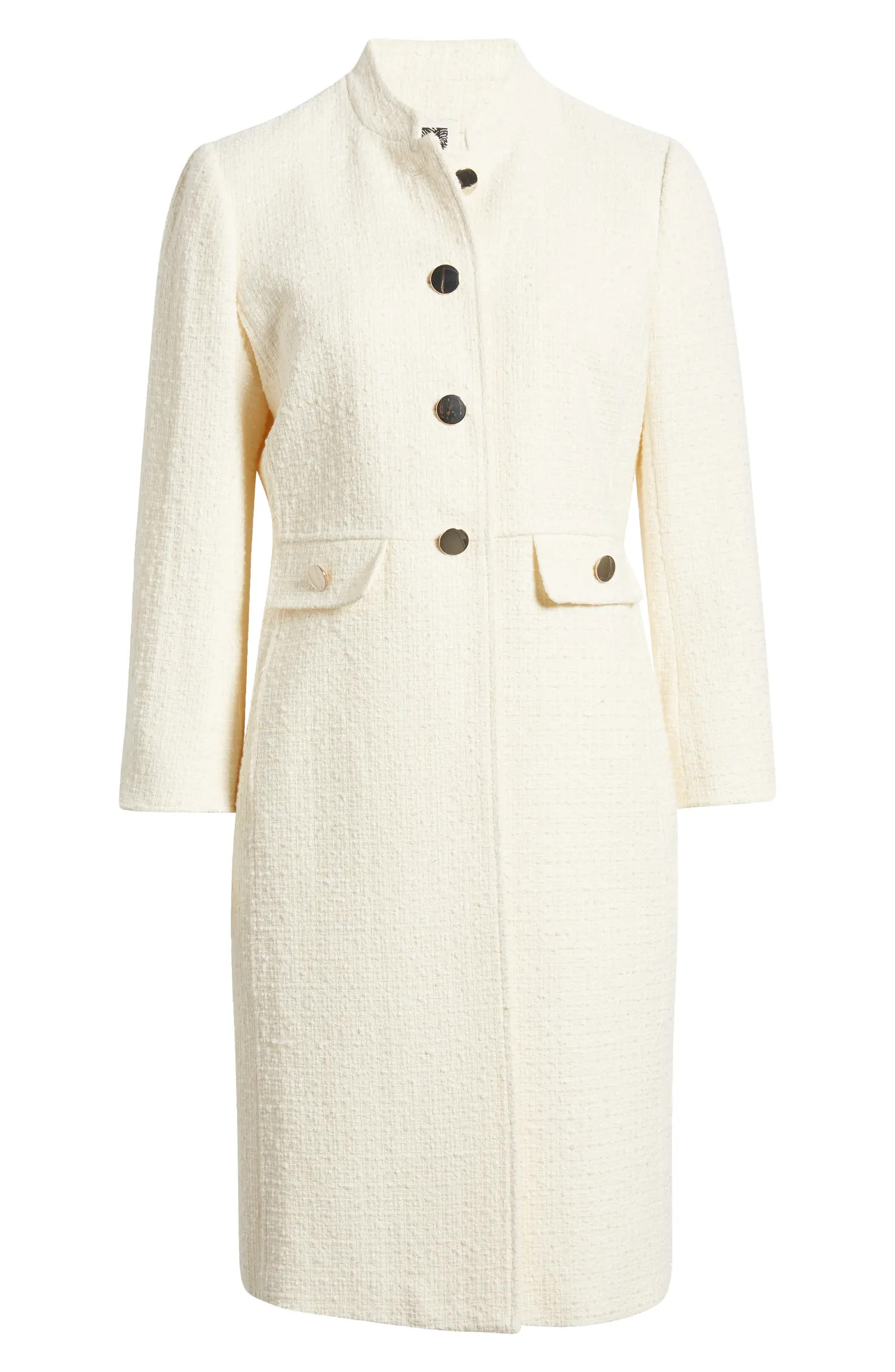Anne Klein Tweed Overcoat | Nordstrom | Nordstrom