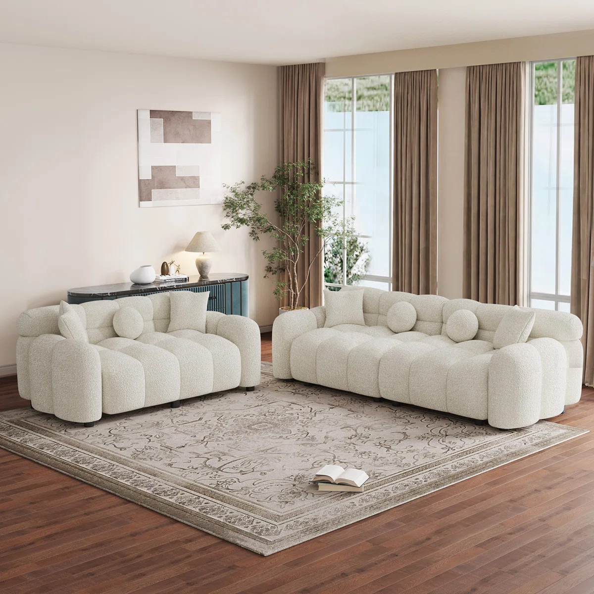 Oumy 2 - Piece Living Room Set | Wayfair North America