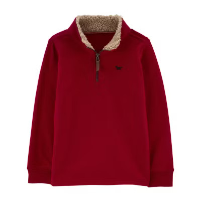 Carter's Little & Big Boys Long Sleeve Quarter-Zip Pullover | JCPenney