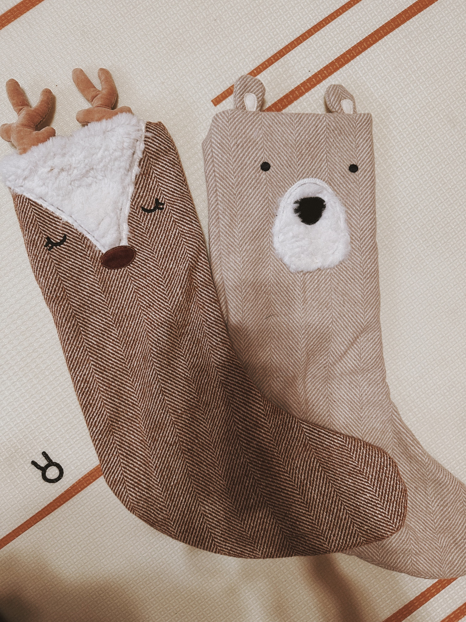 Adorable little stockings for toddlers!
The reindeer is for my daughter and the bear for my son 🥰 SO CUTE

Christmas
Holidays
Gifts
Toddler
Decorations

#LTKHoliday #LTKfamily #LTKSeasonal