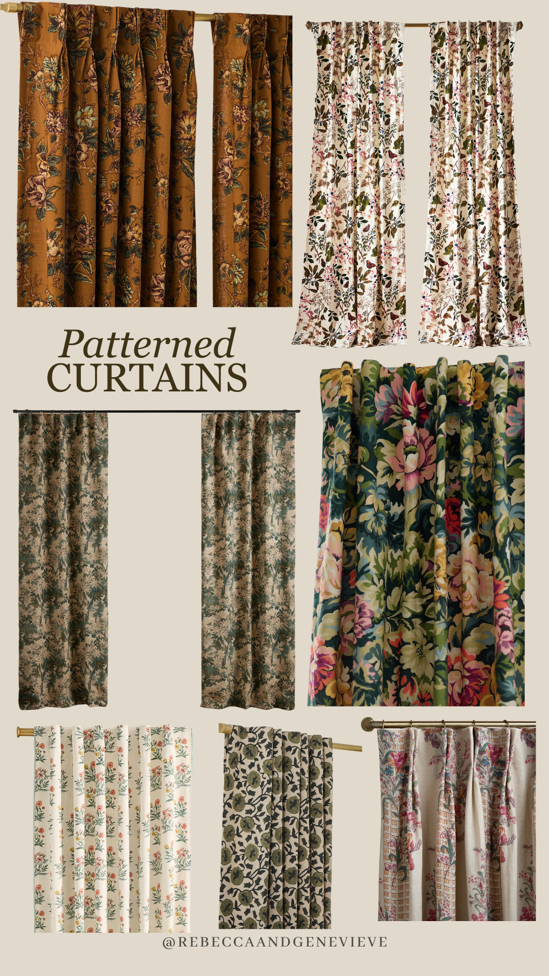 Adding Pattern with Curtains 

 #LTKHome