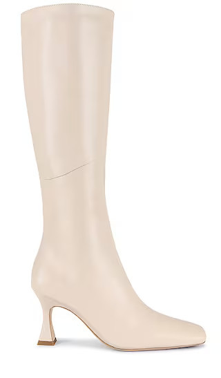 Tony Bianco Fantasy Heeled Boot in Cream. - size 7.5 | Revolve Clothing (Global)