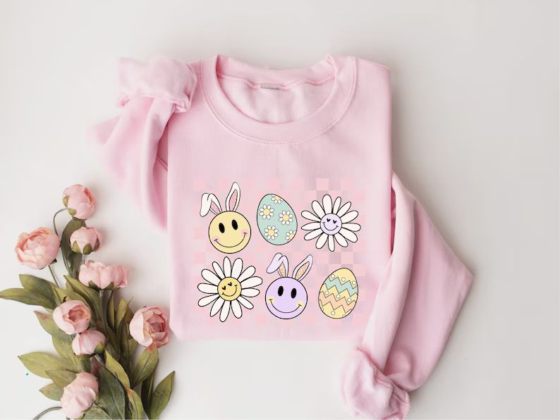 Funny Easter Sweatshirt, Easter Bunny Sweatshirt, Happy Easter Sweatshirt,  Womens Easter Gifts, ... | Etsy (US)