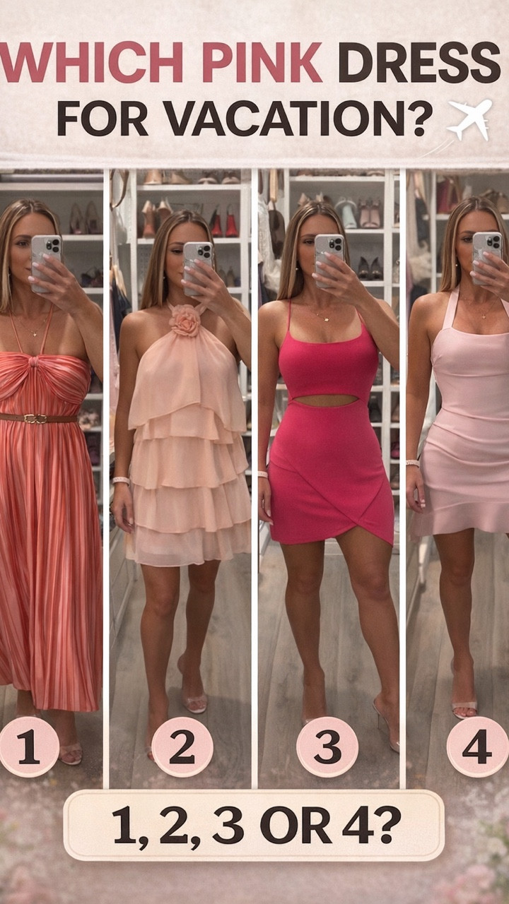 Pink dresses I’d pack for vacation ✈️
All easy, flattering, and perfect for summer plans 💕

#LTKU #LTKTravel #LTKSaleAlert