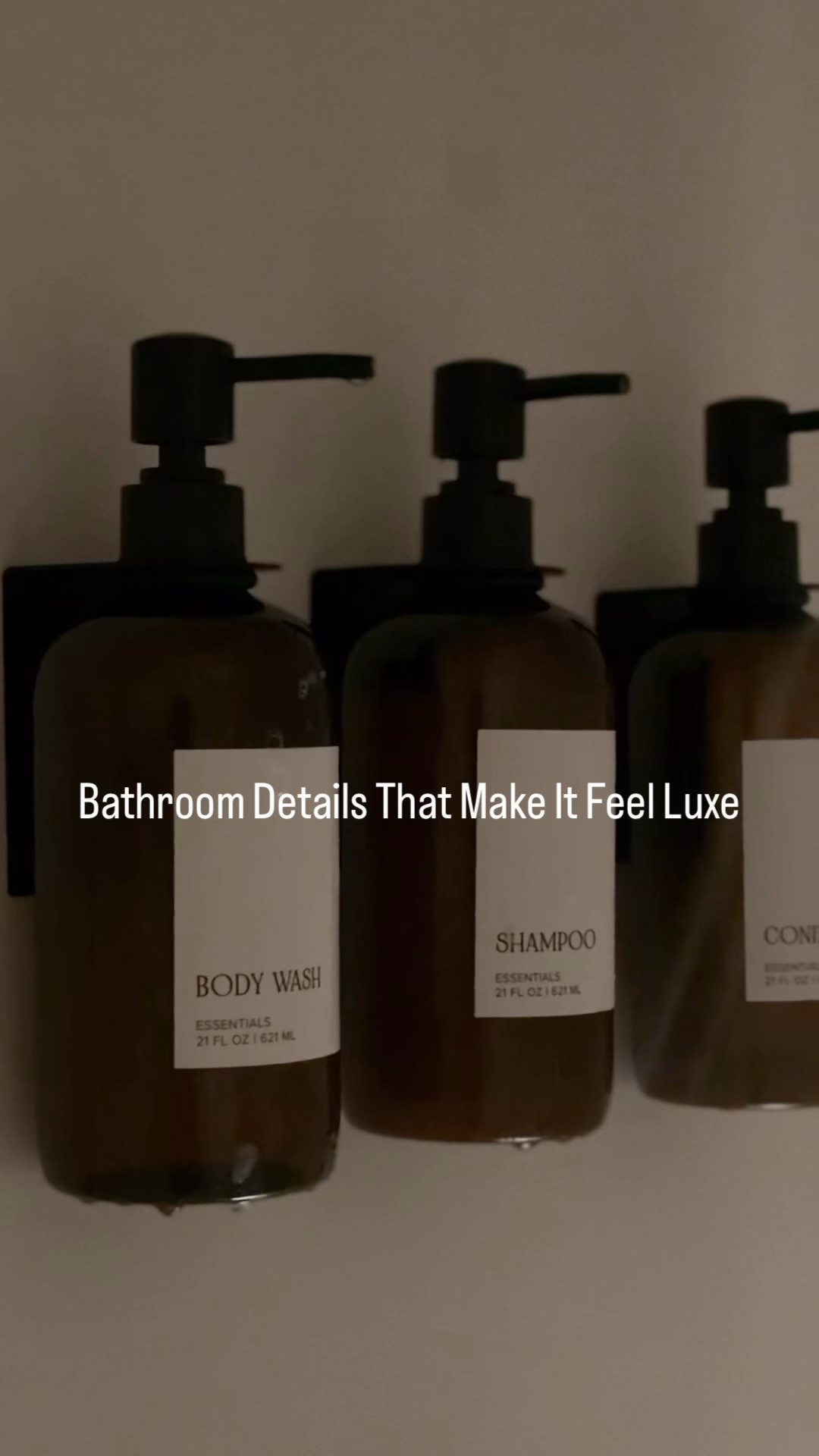 It's the little details that make all the difference✨ Simple bathroom upgrades that add function while making the whole space feel a little more luxe.🤎

#LTKHome #LTKU #LTKselfcare