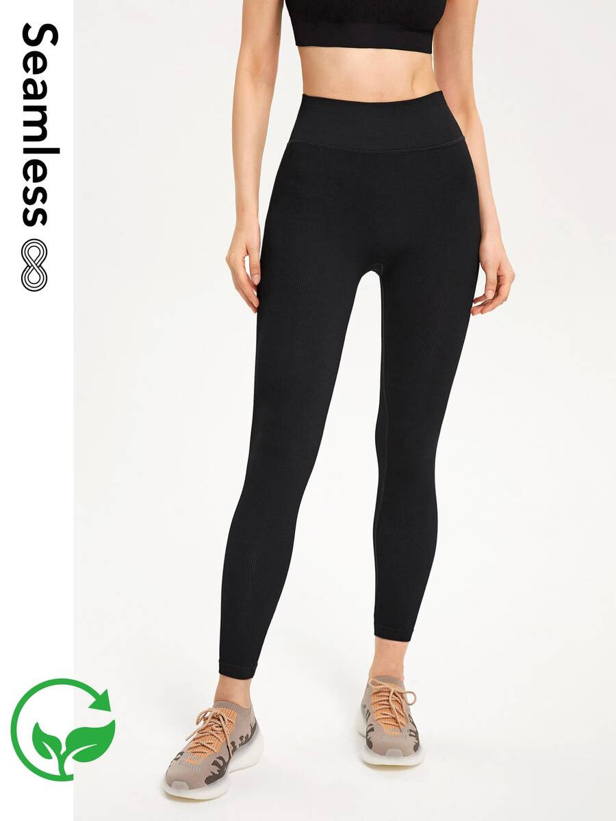 GLOWMODE Seamless Tech Ribbed Logo Waist Leggings
   
      SKU: st2203149037602250
          
  ... | SHEIN