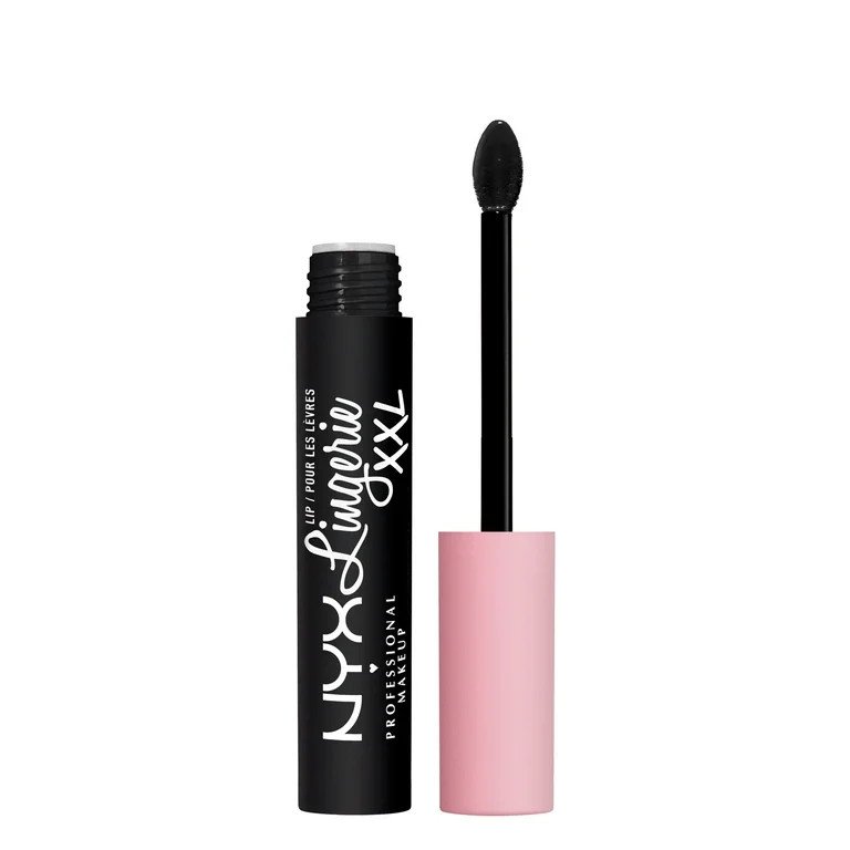 NYX Professional Makeup Lip Lingerie XXL Matte Liquid Lipstick, Naughty Noir | Walmart (US)