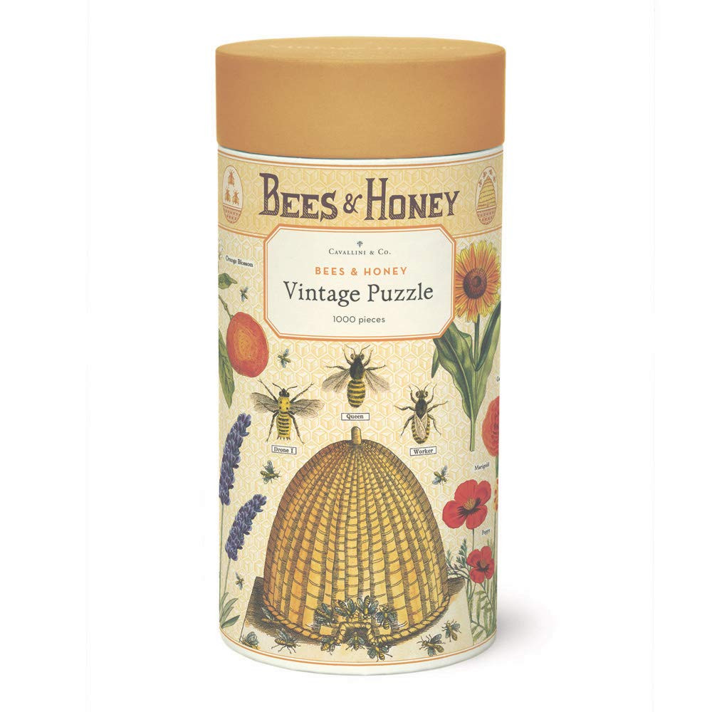 Cavallini Papers & Co. Bees & Honey 1,000 Piece Puzzle, Multi | Amazon (US)