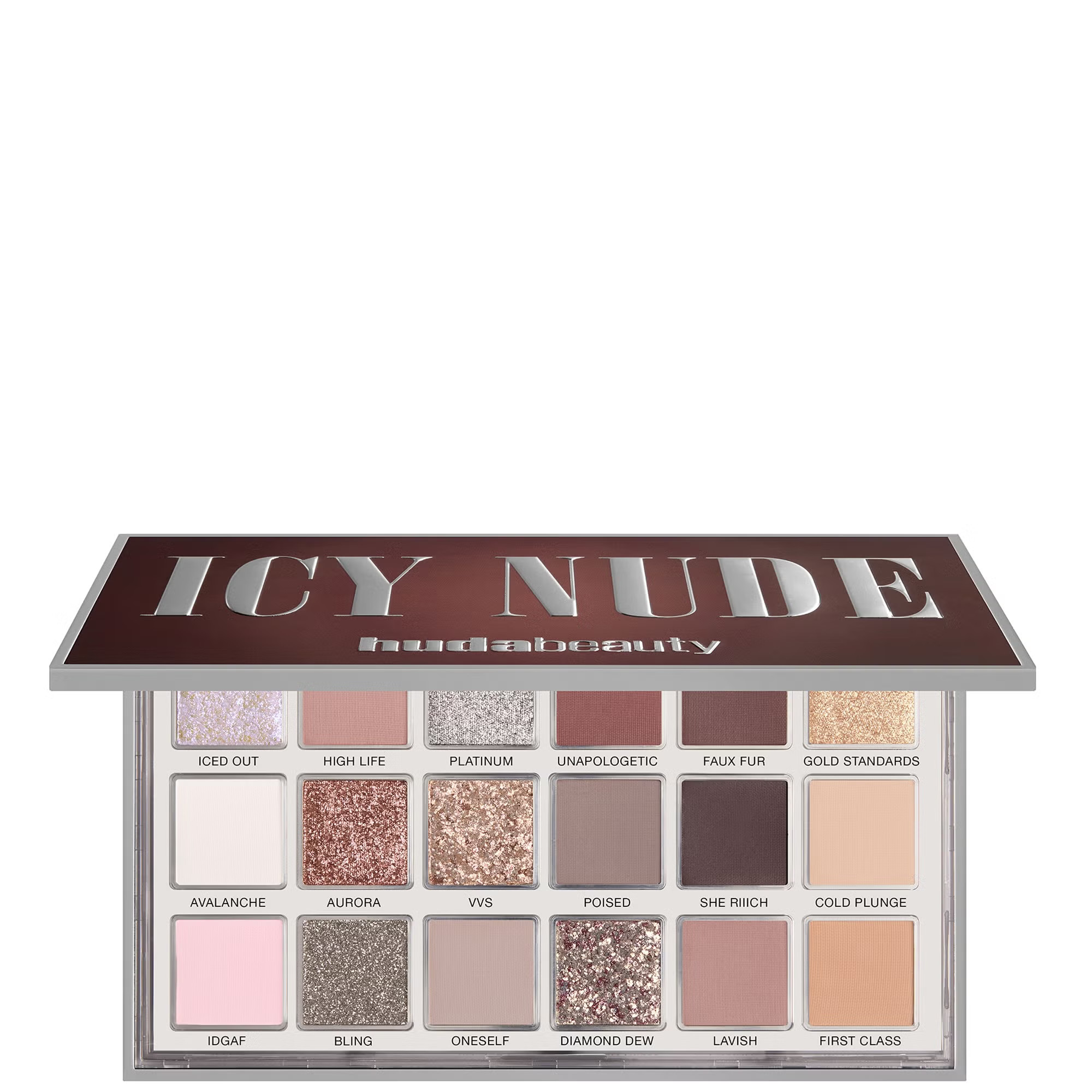 Huda Beauty Icy Nude Eyeshadow Palette 16g | Cult Beauty