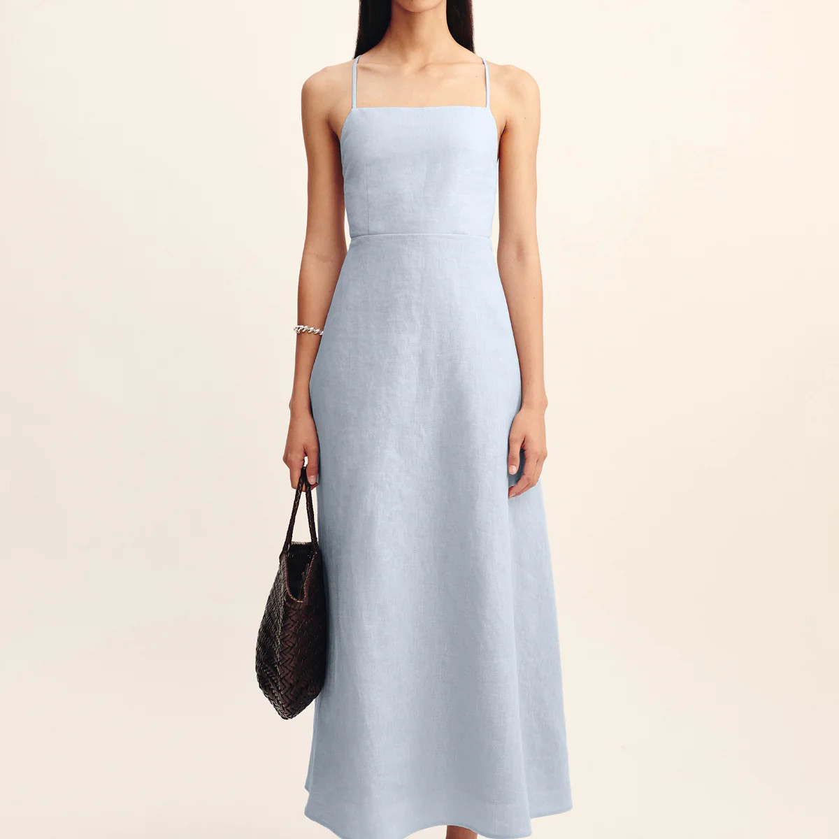 LORI DRESS - SILVER BLUE | POSSE (US)