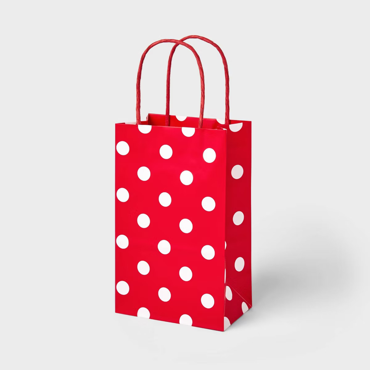 XS Gift Bag White/Red - Spritz™ | Target