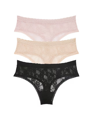 Bliss Allure One Size Lace Thong 3-pack
                    
                    Natori | Revolve Clothing (Global)
