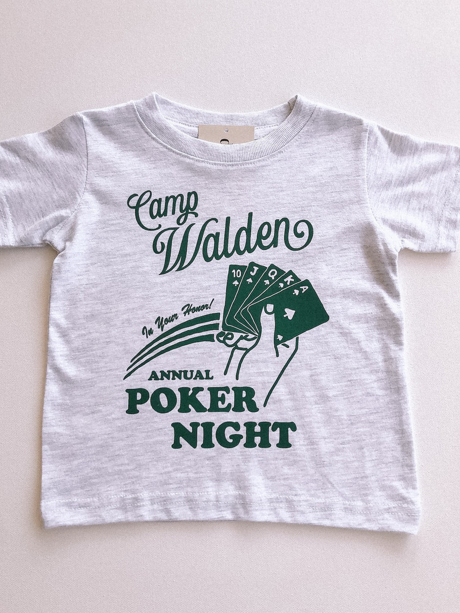 camp walden poker night tee | Daffodilly