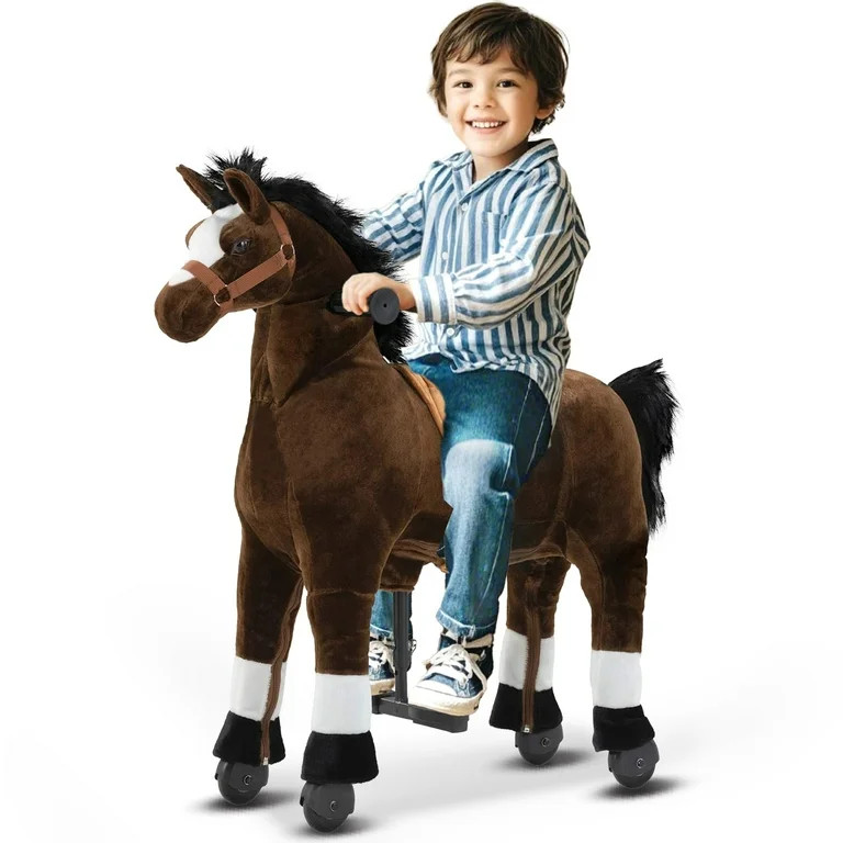 DEYGIA Ride on Horse for Big Kids Horse Ride on Toy, Riding Horse, Pony Rider Mechanical Walking ... | Walmart (US)