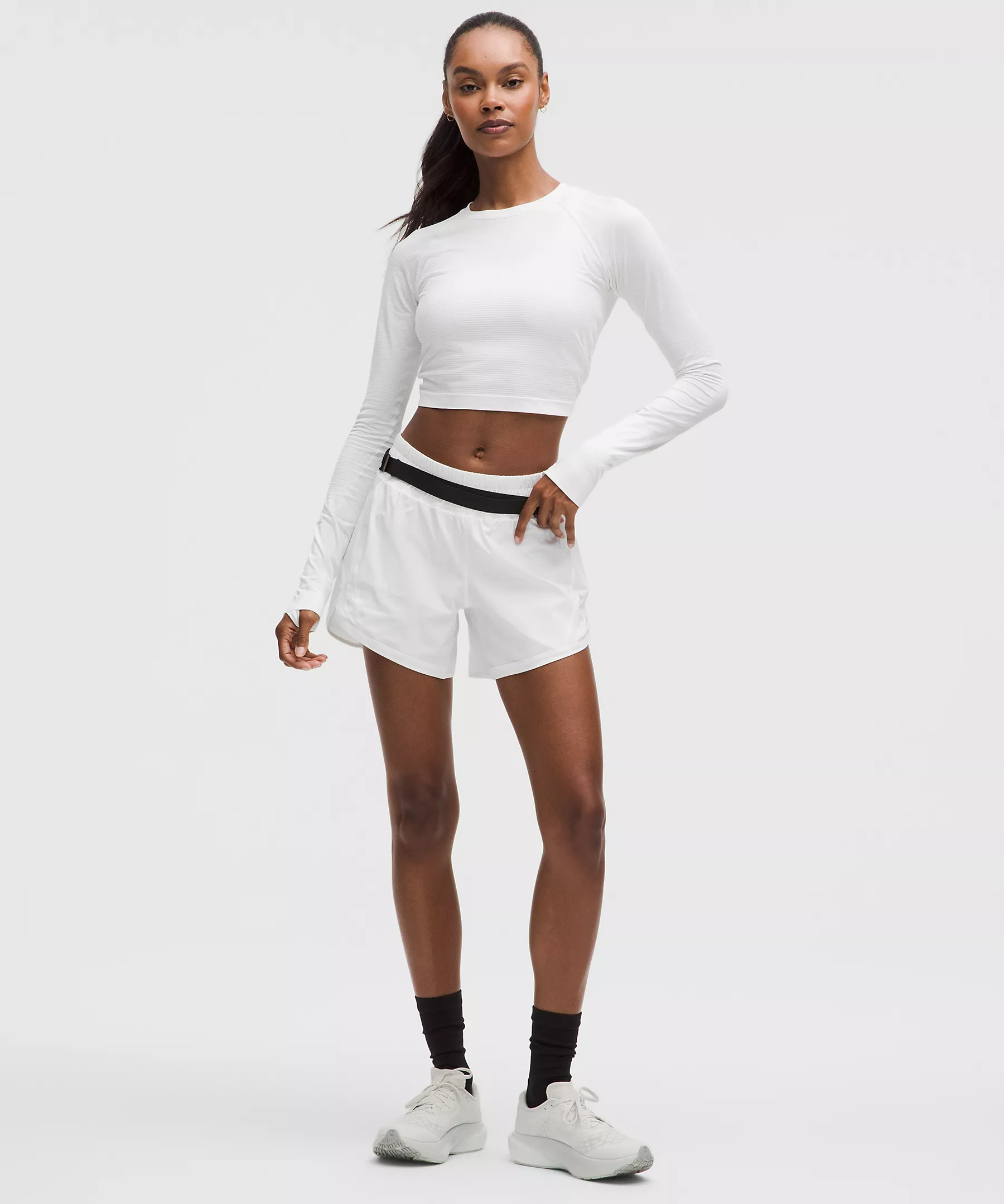 Track That Mid-Rise Lined Short 5" | Women's Shorts | lululemon | Lululemon (US)