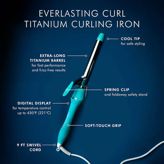 Everlasting Curl Titanium Curling Iron | Sephora (US)