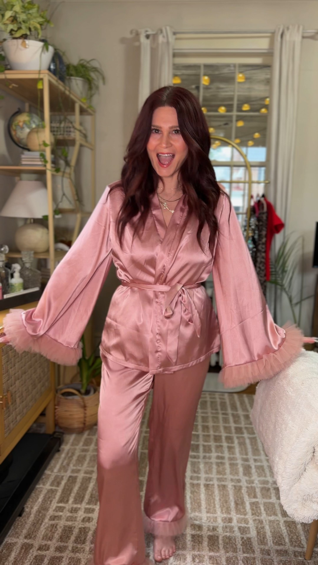 The cutest pjs ever. The top can also be worn with jeans bc it’s so dang cute. So affordable. Cute option for valentines 

#LTKValentine #LTKSeasonal #LTKootd