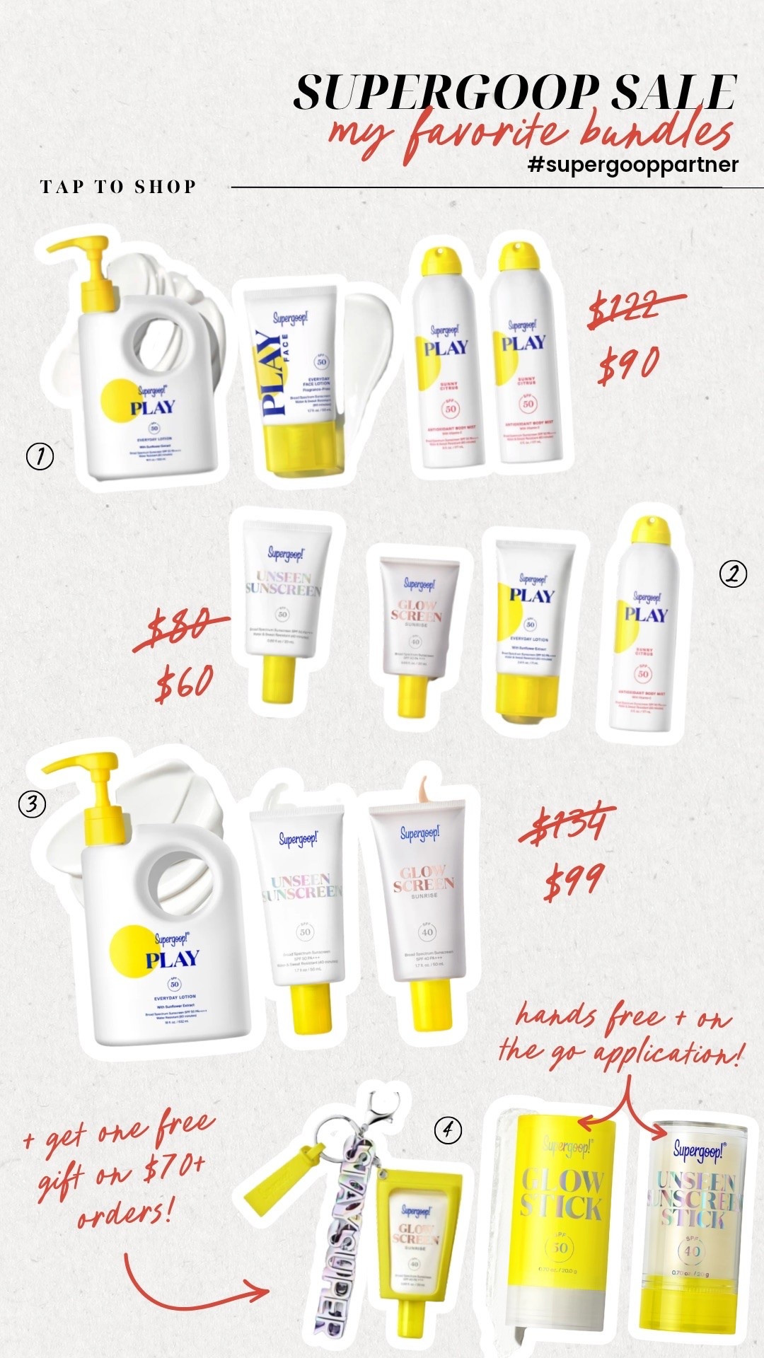 Supergoop sale! #supergooppartner @Supergoop!