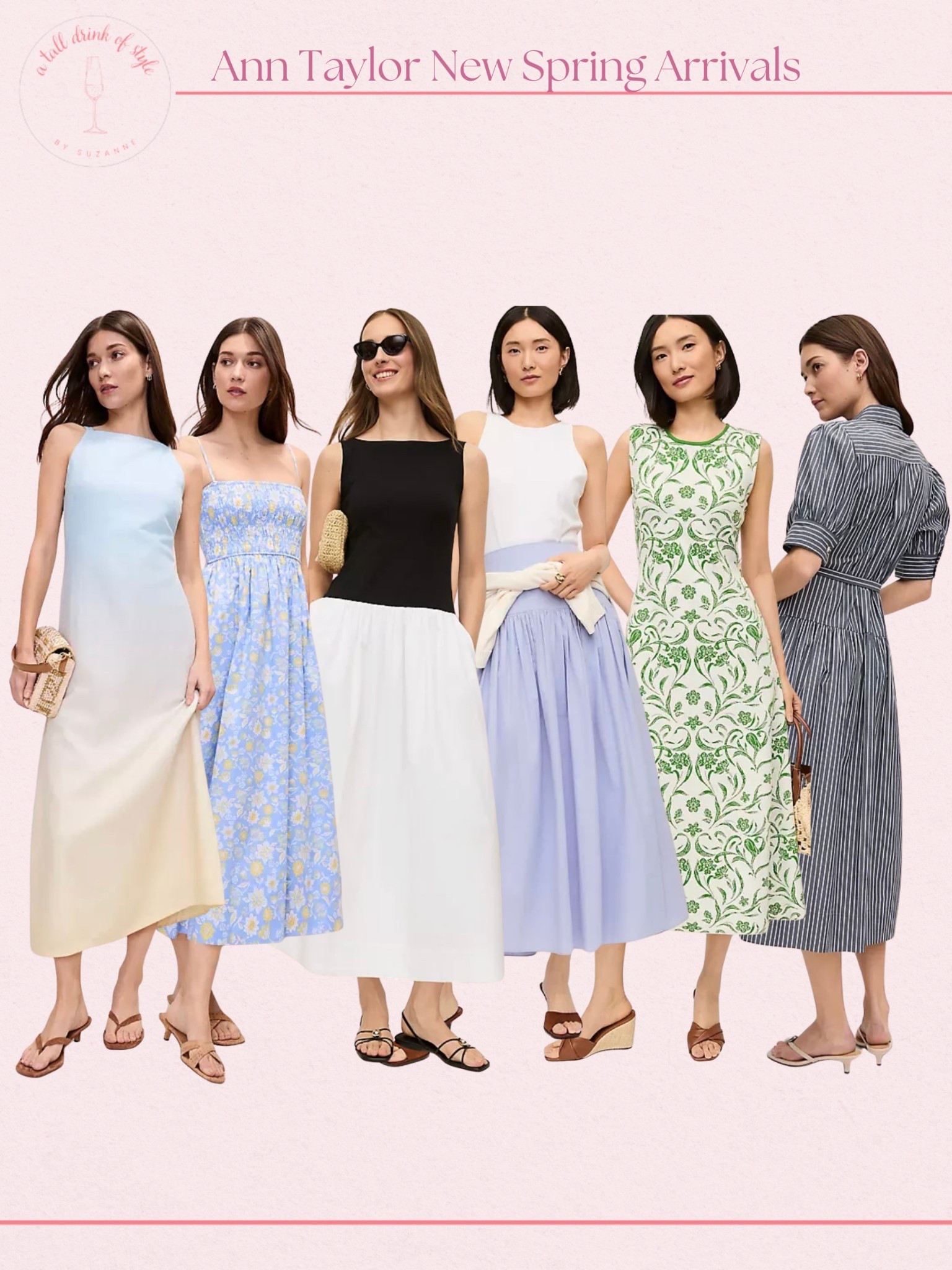 Ann Taylor New Spring Arrivals. 

Beautiful spring dresses you can wear for so many occasions . 

#LTKOver40 #LTKSeasonal #LTKTall