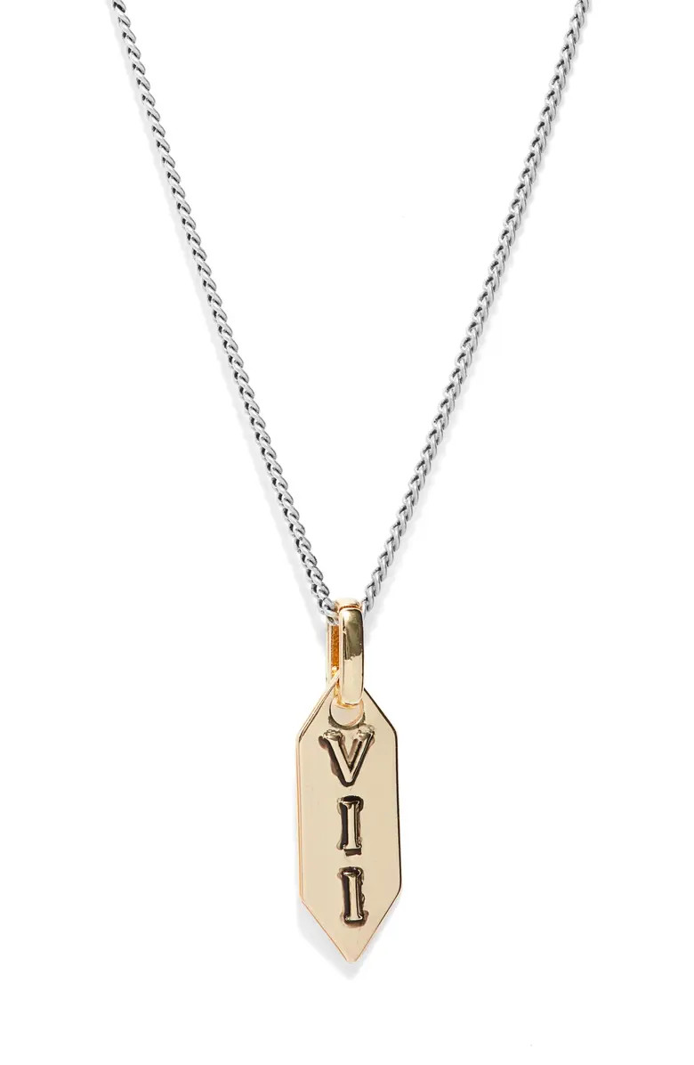 Nordstrom Lucky Number Seven Pendant Necklace | Nordstrom | Nordstrom