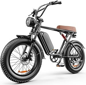 LONG SENG Electric Bike for Adults,Dual Motor Ebike 2000W 34MPH 48V/22.4AH,1000W 35mph 48V/20Ah E... | Amazon (US)