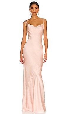 NBD Greer Gown in Champagne from Revolve.com | Revolve Clothing (Global)