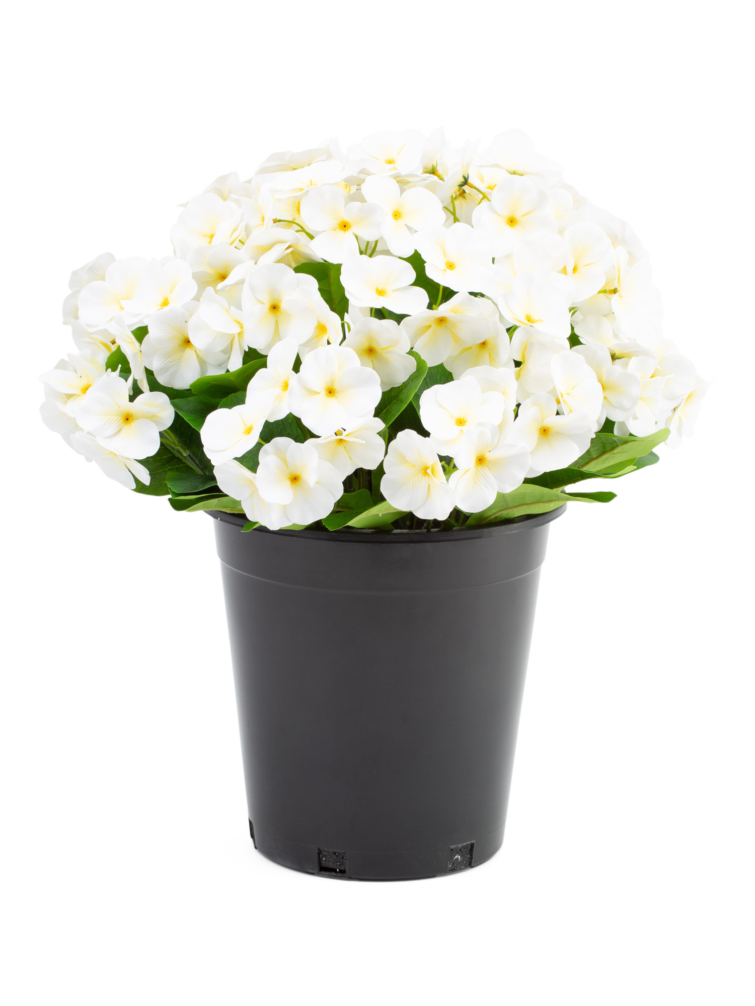 Outdoor Safe Faux Pansy Drop In Arrangement | Plants & Planters | Marshalls | Marshalls