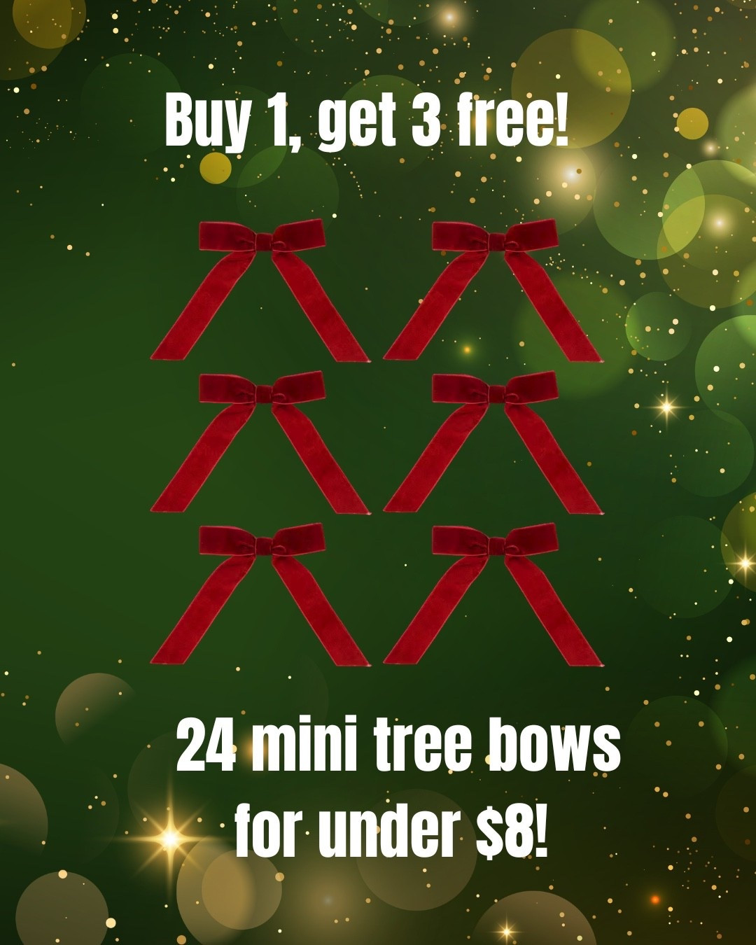 The way I ordered these bows so fast! Don’t miss out on this deal! There are a ton of early Black Friday Sales happening! #christmasdecor #redbow

#LTKSaleAlert #LTKHoliday #LTKSeasonal