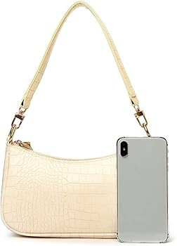 DOREAMALOE Shoulder Bag Retro Classic Purse Clutch Shoulder Tote HandBag with Zipper Closure for ... | Amazon (US)