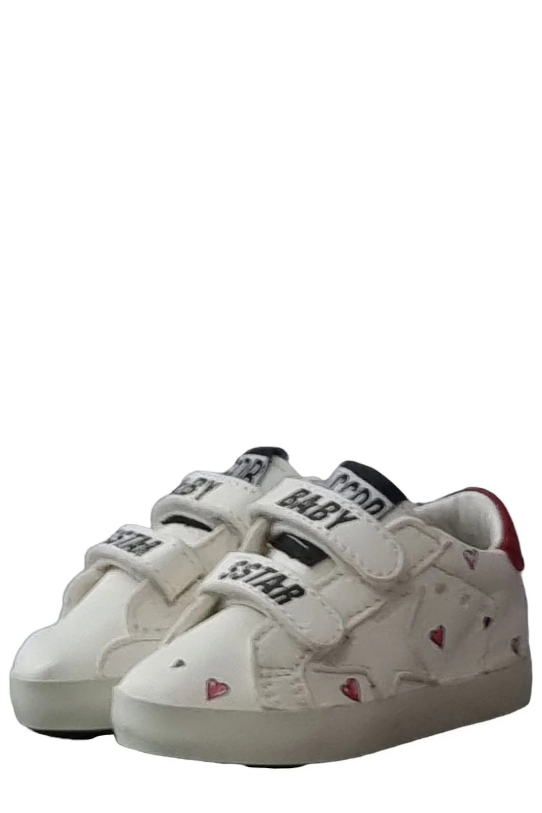 Golden Goose Kids Baby School Round Toe Sneakers | Cettire Global