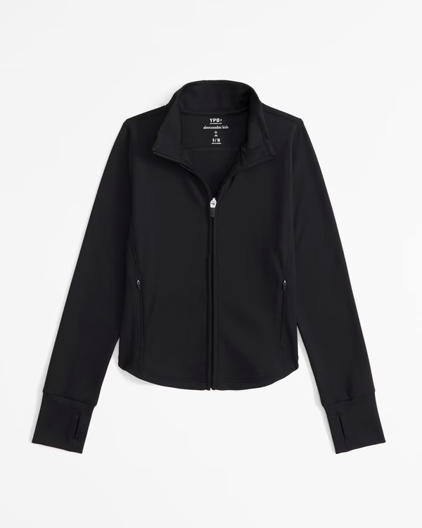girls ypb active full-zip sweatshirt | girls active | Abercrombie.com | Abercrombie & Fitch (US)