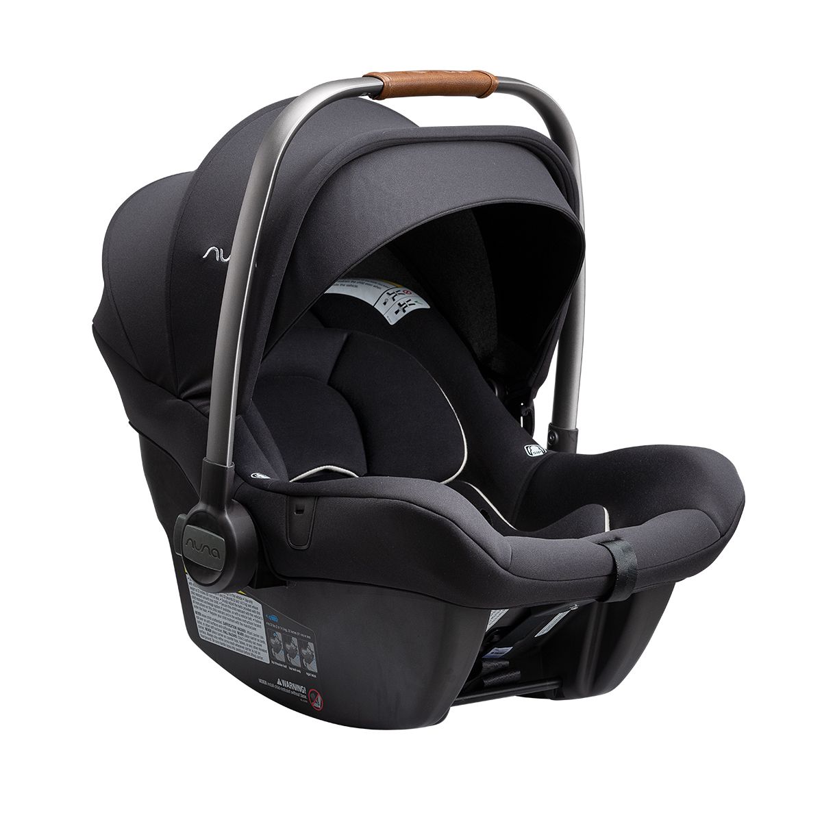 Nuna PIPA Lite R Infant Car Seat and Base (Color: Caviar) | The Tot