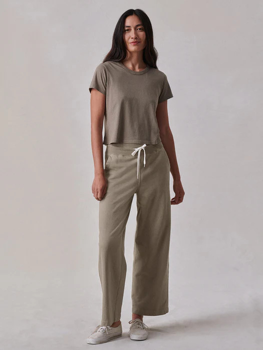 Birch Vintage Interloop Wide Leg Sweatpant | Buck Mason