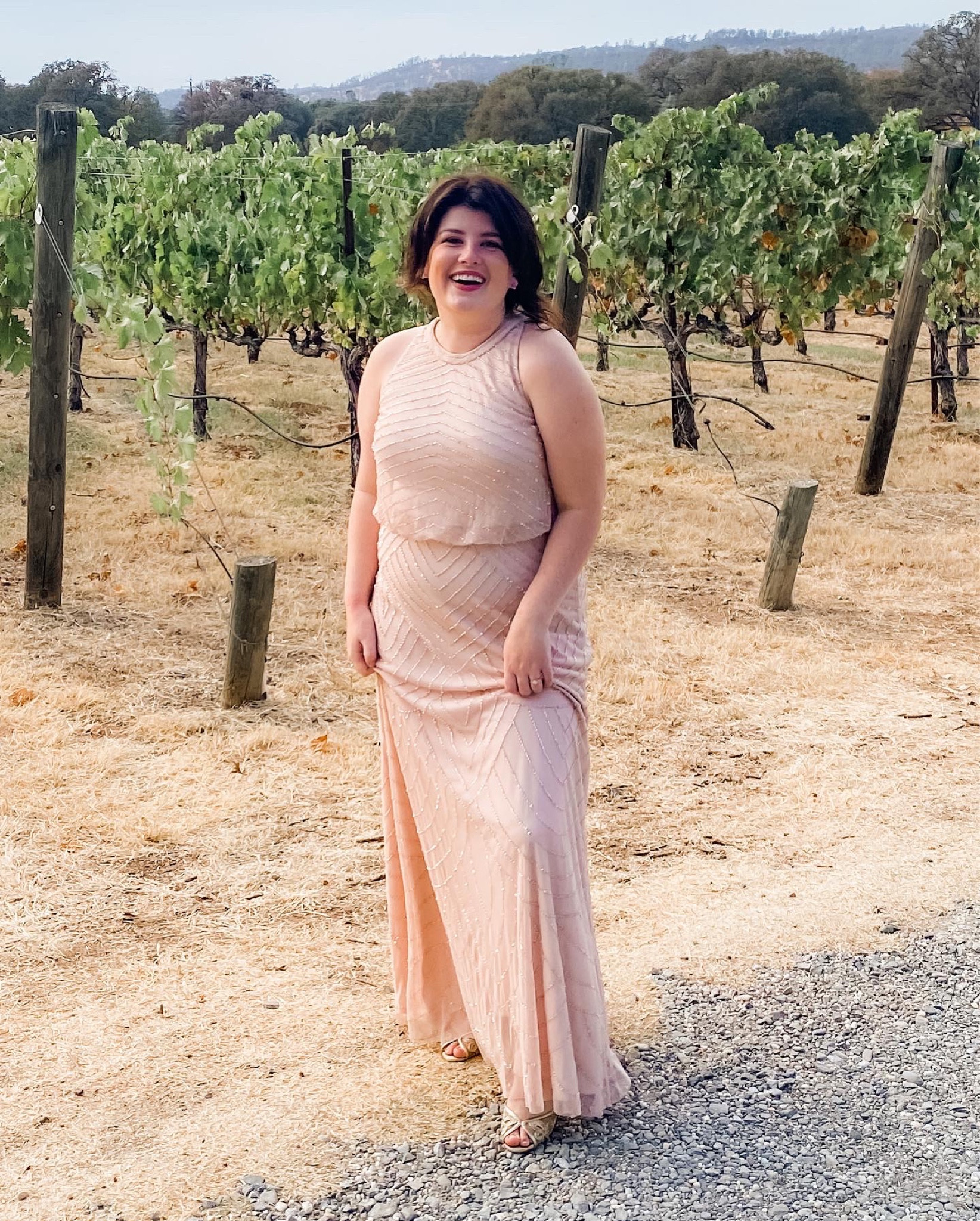  vineyard wedding guest dress - you want to size up by one in this dress!

#LTKwedding #LTKmidsize #LTKGala