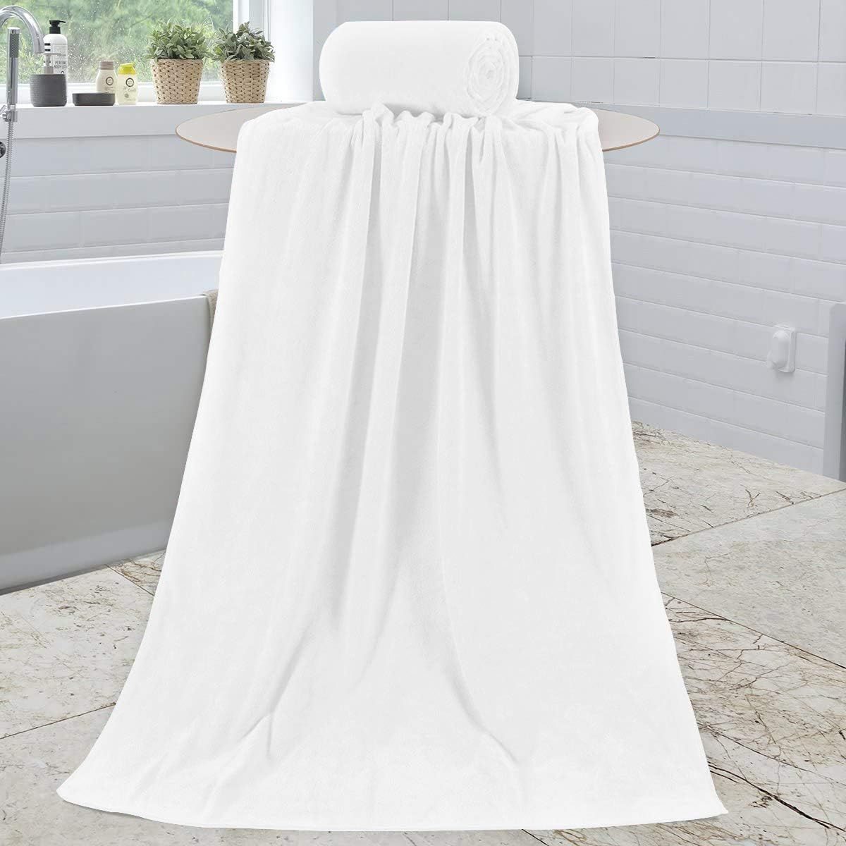 JML Microfiber Bath Towels, Bath Towel 2 Pack(30" x 60"), Oversized, Soft, Super Absortbent and F... | Amazon (US)