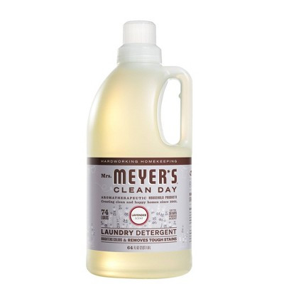 Mrs. Meyer's Clean Day Lavender Laundry Detergent 74 Loads - 64 fl oz | Target