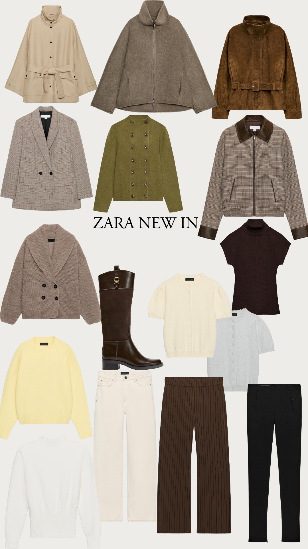 ZARA NEW IN ✨ love these knits! The blazer is perfect for autumn 🍂

#LTKuk #LTKautumn #LTKeurope
