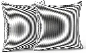 LVTXIII Outdoor Throw Pillow Covers Waterproof Tropic Accent Pillow Cases Fluffy Outdoor Cushion ... | Amazon (US)