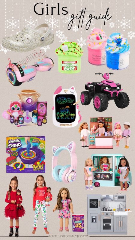 So many cute gifts for a little girl on this girls gift guide! Great gift ideas for her 

#LTKkids #LTKHoliday #LTKGiftGuide