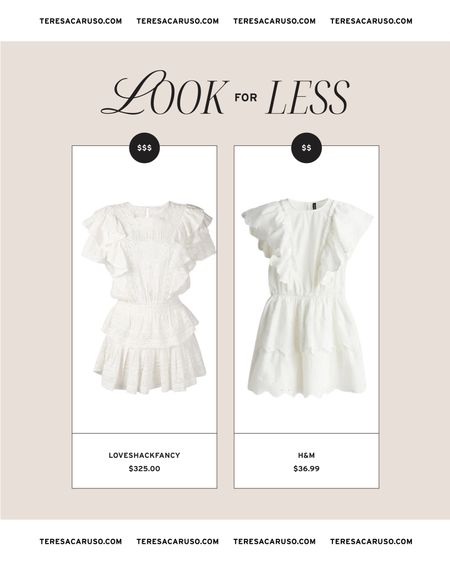Look for less: little white dress 

H&M finds, Loveshackfancy 

#LTKfindsunder50 #LTKfindsunder100 #LTKstyletip