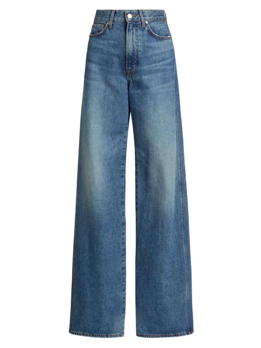 Taylor High-Rise Wide-Leg Jeans | Saks Fifth Avenue