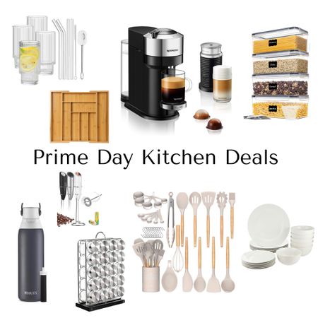 Amazon Prime Day Kitchen Deals!
Glassware, tumbler, nespresso machine, coffee, plates, milk frother, containers, home organization, dinnerware set, utensils holder, brita stainless steel bottle, spice organizer rack, refrigerator organizer, cuisinart, cooking utensils set

#LTKxPrimeDay #LTKhome #LTKsalealert