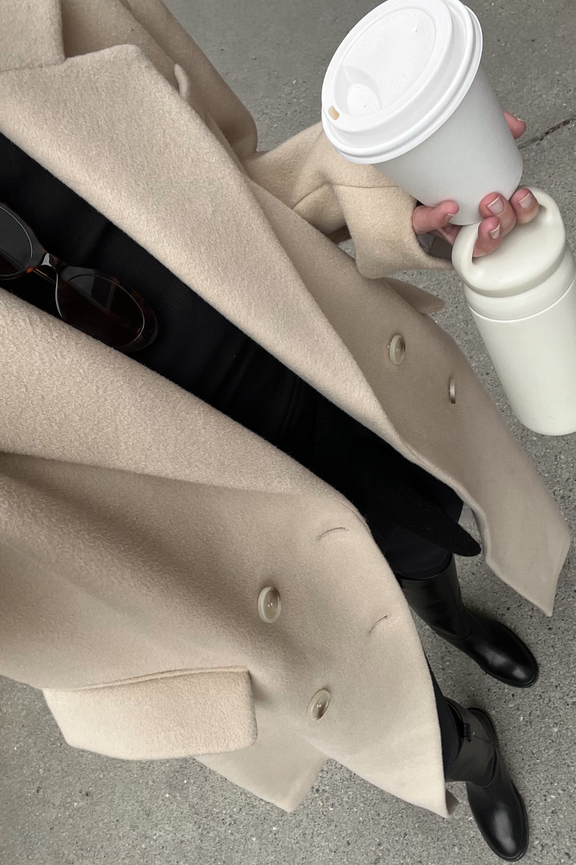 The. Best. Oversized wool coat for Canadian winters. Dress up for holiday or throw over leggings post yoga. 

#LTKHoliday #LTKSeasonal