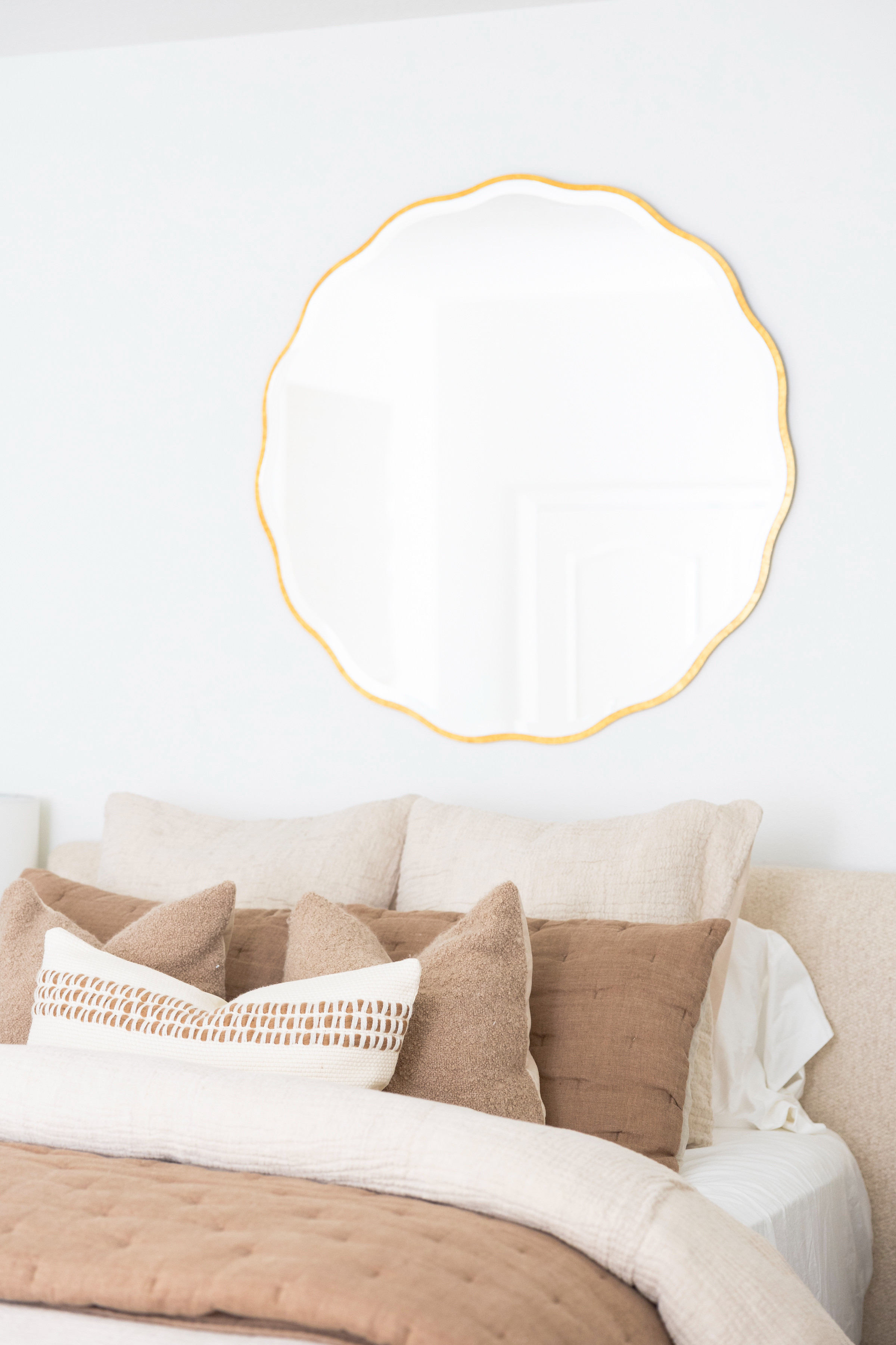 Neutral bedding, elevated 🤍✨ We love the layered textures and warm earthy tones that make this bed the perfect blend of comfort and style. Tap to shop this look and bring cozy-chic into your space! #bedroomstyle 

 #LTKGiftGuide #LTKHome #LTKStyleTip