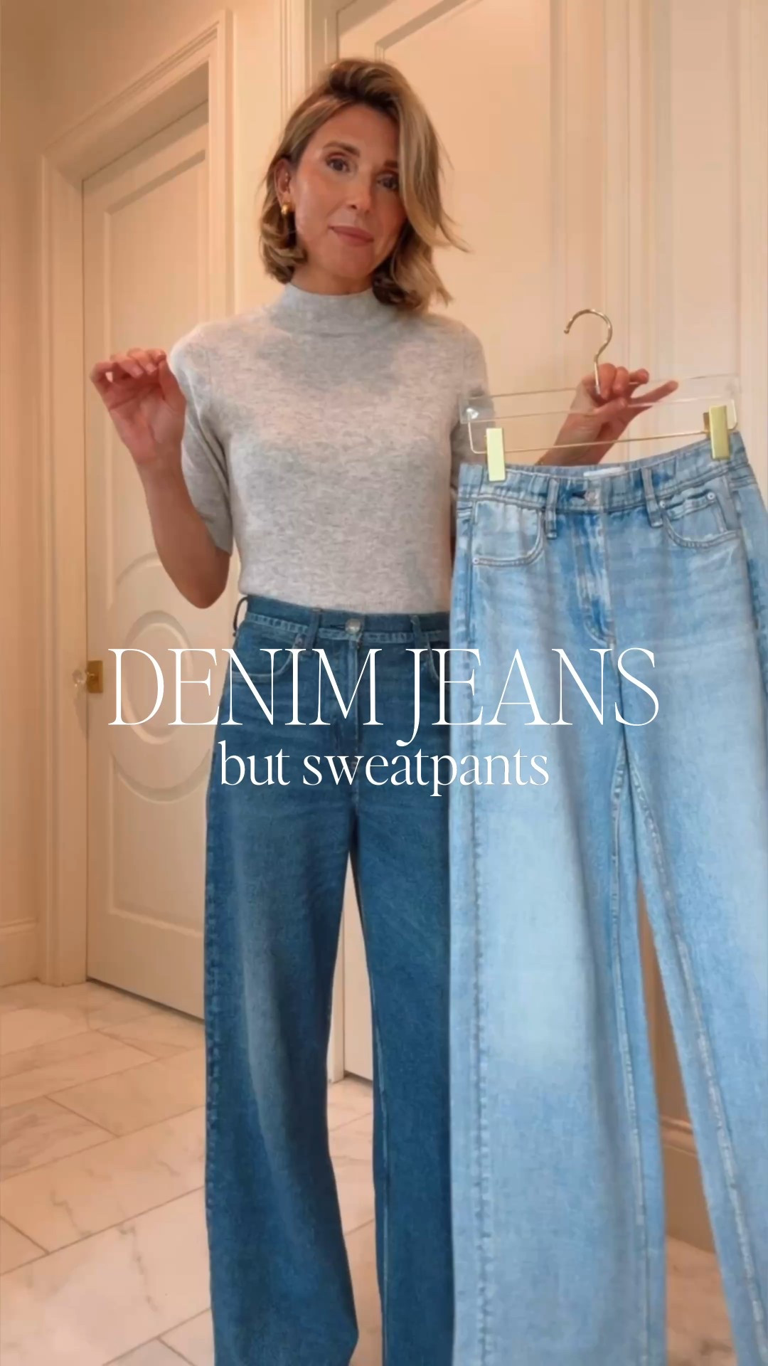 The sweatpants that look just like jeans. A must try IMO 