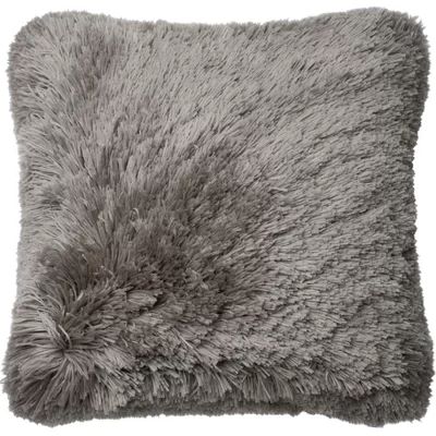 Outten Shag 22" Square Pillow Cover Union Rustic Color: Gray | Wayfair North America